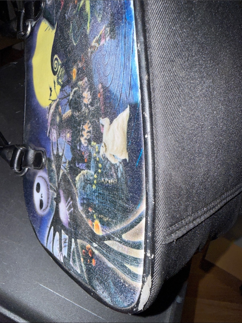 Bradford Exchange Nightmare Before Christmas Scene Handbag - Picture 6 of 16